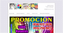Desktop Screenshot of impresoscastillo.com
